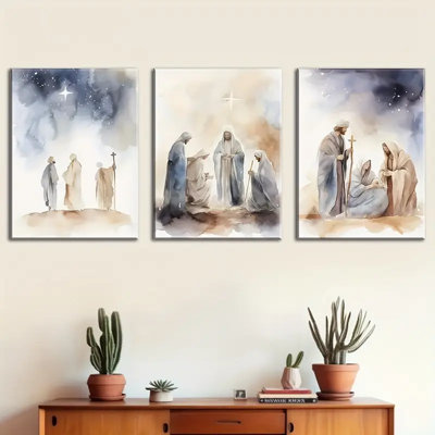 3 Piece Wrapped Canvas Painting