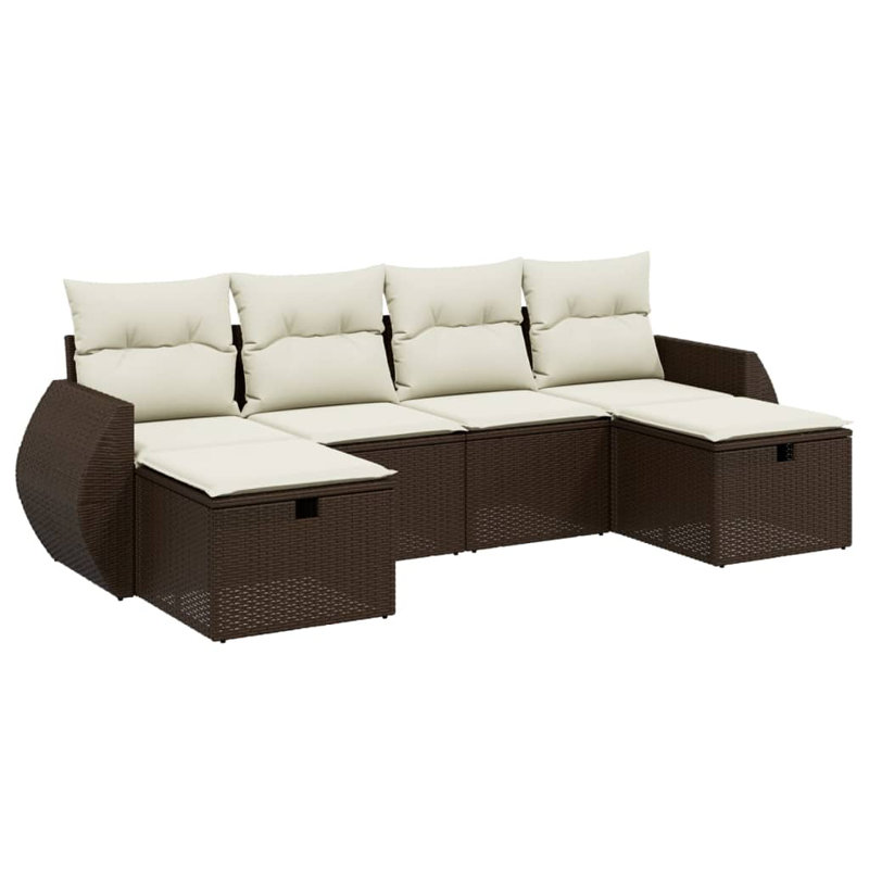 Ensemble de canapé de jardin Vidaxl