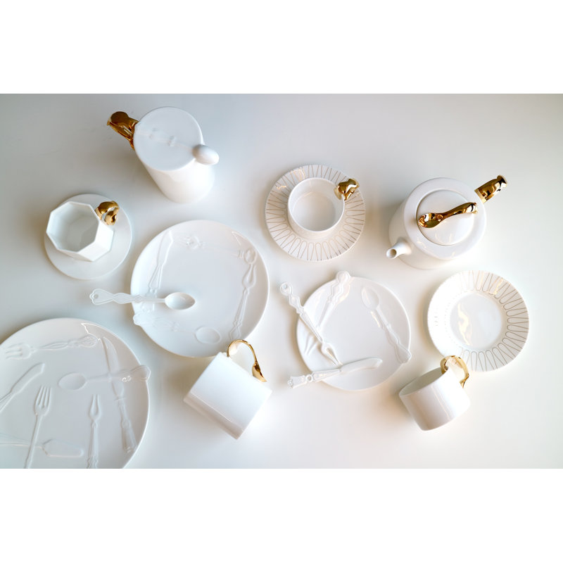 Cutlery China Teapot