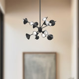 Geode 8 - Light Dimmable LED Sputnik Sphere Chandelier