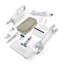 GEEPAS 1500W Multifunction Upright Steam Cleaner Mop Kills 99.9% Of Germs
