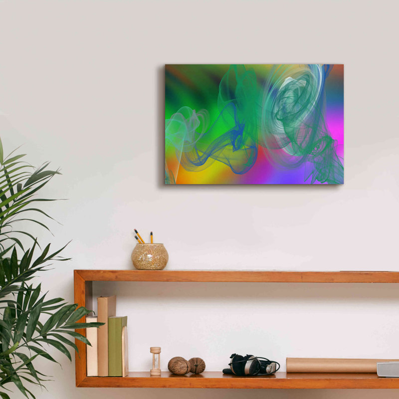 «Inverted Color In The Lines 5» par Irena Orlov, H 12 po x l 18 po x P 0,75 po