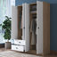 Hedieh 4 Door Wardrobe