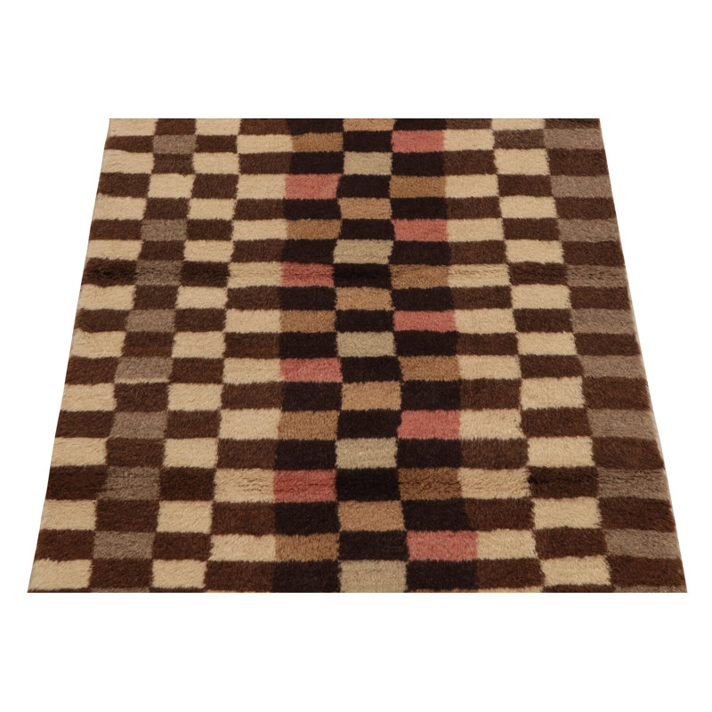 One-of-a-Kind 3' x 8'9" Hand Knotted Area Rug
