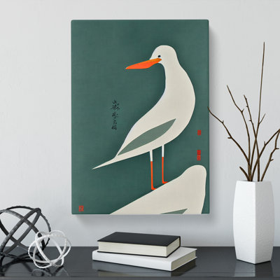 Seagull Abstract Art Vol.2 - Wrapped Canvas