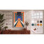 Bowling Alley Vanishing Point Retro - Wrapped Canvas-419388624-419388654