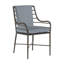 Carmel Patio Dining Armchair with Cushions-62380056-63361278