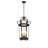 6 - Light Oxidized Steel Lantern Pendant