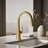 Simplice Touchless Pull-Down Kitchen Sink Faucet with Three-Function Sprayhead-41225411