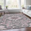 Tapis intérieur / extérieur rose lavable à la machine Xhevrie-722491362