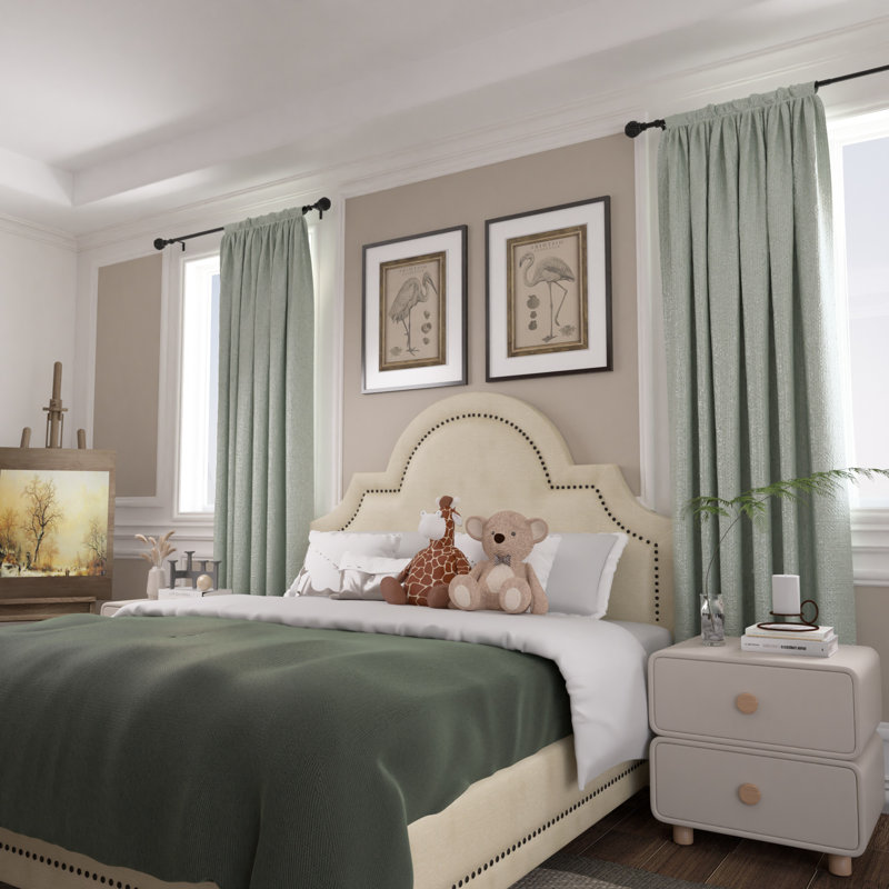 Debuono Adjustable Single Curtain Rod Overall Width x 0.75" Diameter, 28" - 48"
