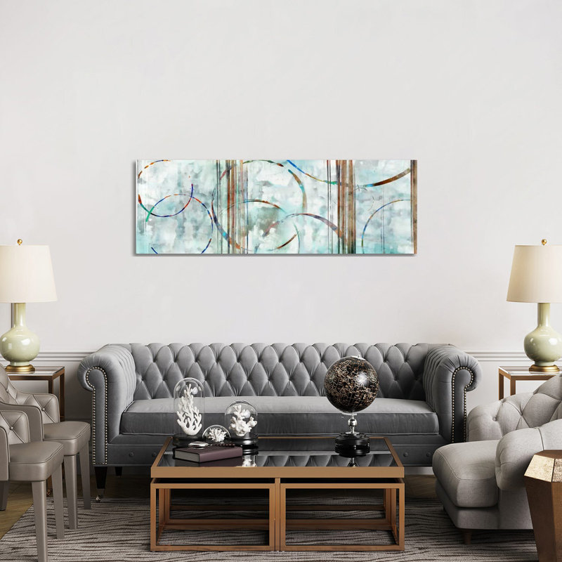 Seafoam Panoramic by Edward Selkirk - Wrapped Canvas Panoramic Print, 152.4 cm H x 50.8 cm W x 3.175 cm D