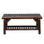 Table basse de patio en bois-113752670