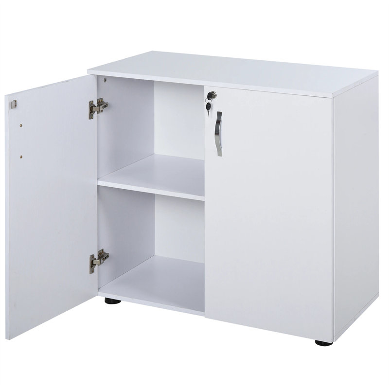 Maybrook 80cm Wide Mobile File Cabinet, White