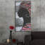 Art mural en verre acrylique épique «Timeless Elegance 6» par Coco Good, 24 po x 48 po