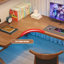 Bureau d'angle moderne en forme de L-758882528-758882529