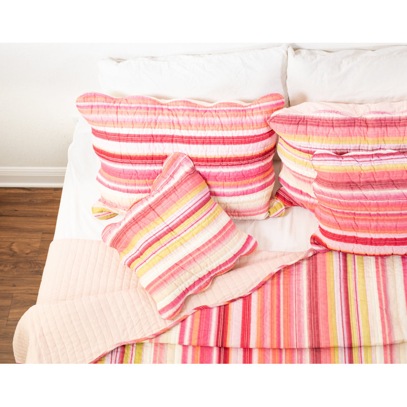 Modern & Contemporary Striped Quilt, Queen