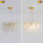 10 - Light Modern Tree Branch Crystal Chandelier Luxury Gold Crystal Pendant Lighting Dimmable Tiered Chandelier