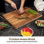 High-quality Non-Slip Kitchen Cutting Board – Durable Food Prep Chopping Block – Easy to Clean, Professional Quality – Ideal for Home Chefs