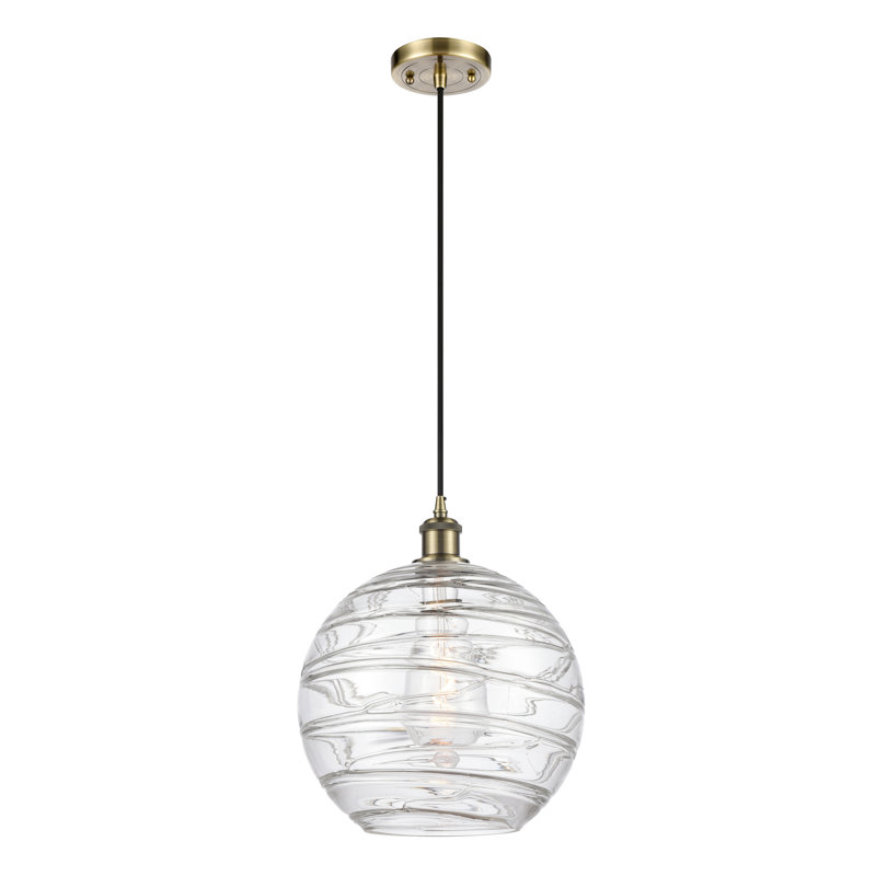 Anderson Mill 1 - Light Single Pendant, LED, 15" H x 12" W x 12" D