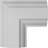Inner Corner for 8" Deluxe Coffered Ceiling System (Kit)