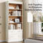 Bookcases with File Cabinet Drawer (Set of 2)