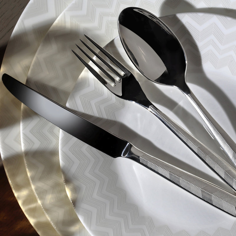 Zig Zag Stainless Steel