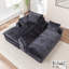 103" Cloud Sectional Couch with L - Shape Chaise, Boneless Modern Modular Large - Segment Sofa for Living Room, No Assembly Required-1475199592-1475199590