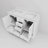 Double Bath Vanity 48 In. W X 22 In. D, Carrara Marble Top,-1067170092
