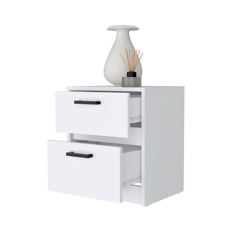 Table de chevet Ogilvy, Blanc