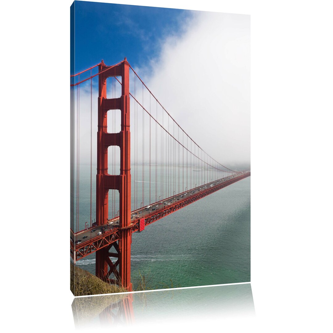 Leinwandbild Golden Gate Bridge San Francisco, Fotodruck