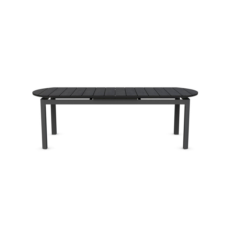 Seville Extendable Dining Table, Black