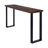 Glendive 70" Distressed Solid Wood Console Table, Sawn Farmhouse Dark Brown-1108375253-1114302820