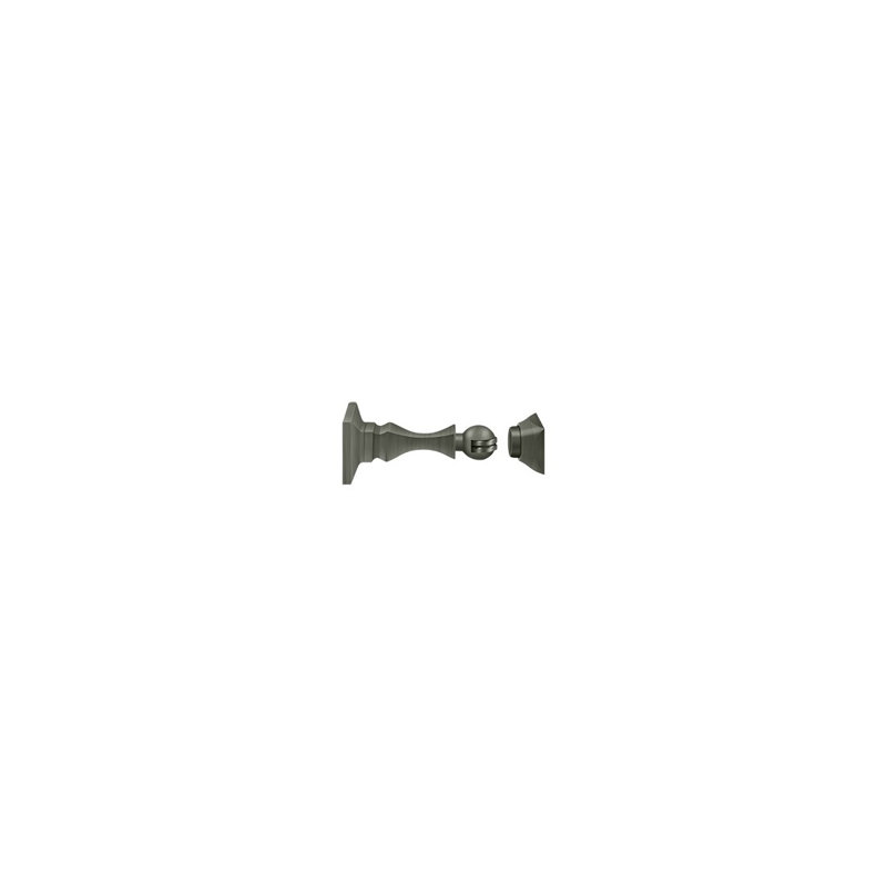 Brass Shutter / Door Accessory, Antique Nickel