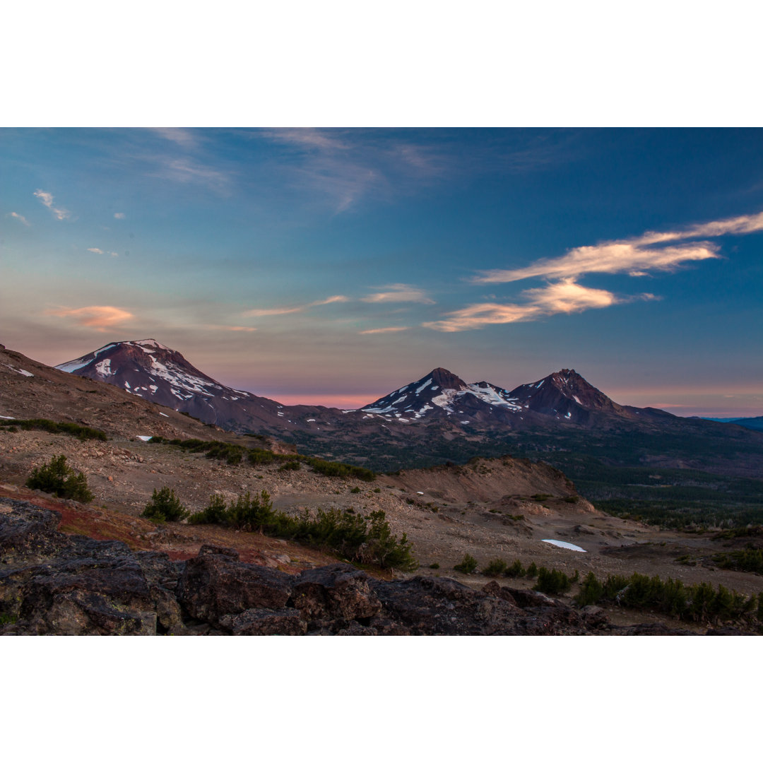 Three Sisters, Oregon - Kunstdrucke auf Segeltuch