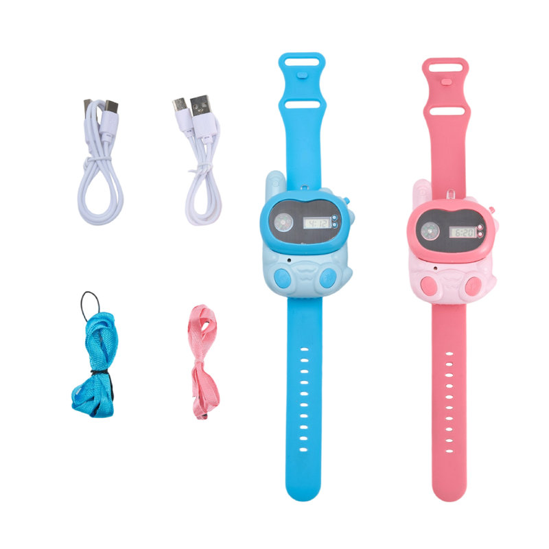 Wearable Walkies Talkies Appliance, Blue/Pink