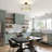 Semi Flush Mount Ceiling Light Fixture, Modern Light Fixtures Ceiling Mount with Fabric Shade, 3-Light Double Drum Lighting Fixtures Close to Ceiling Light for Bedroom-53045947