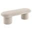 Banc en velours Orla Performance taupe-106273828
