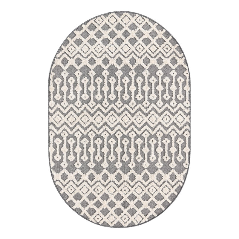 Groton Indoor Rug, Oval 4' x 6'