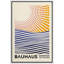Oeuvre classique «Mid-Century Bauhaus géométrique soleil et océan» sur-99142195-99142194