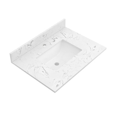 30'' Single Bathroom Vanity Top With Sink
