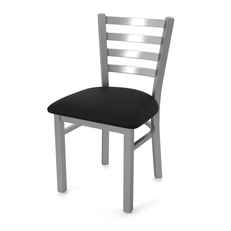Chaise stationnaire Jackie, Vinyle-brise noire