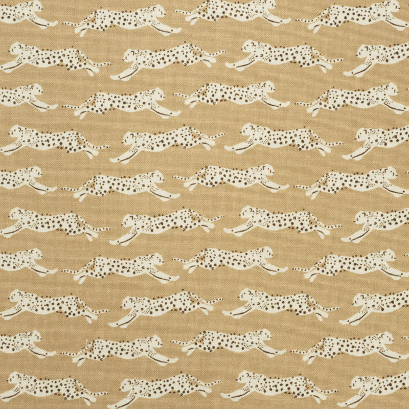 Tissu léopard sautant, Sable
