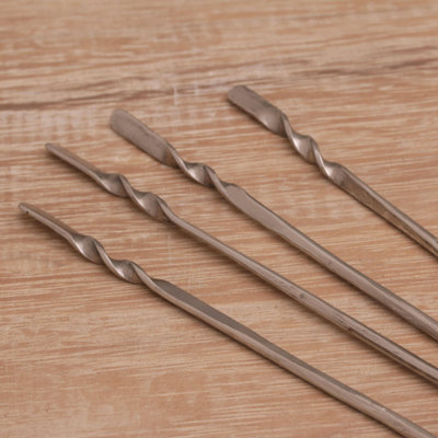 Agitateur de cocktail en acier inoxydable brochettes Navarrette