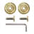 3' Ladder Rail Kit for Removable Ladder Quiet Glide System (Includes: Rail, Brackets, Rail End caps)
