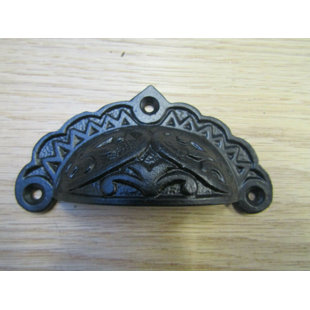 Edwardian Antique Iron Cup Pull Handle
