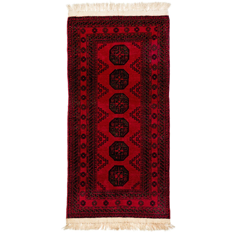 Runner Ontiveros Red Rug