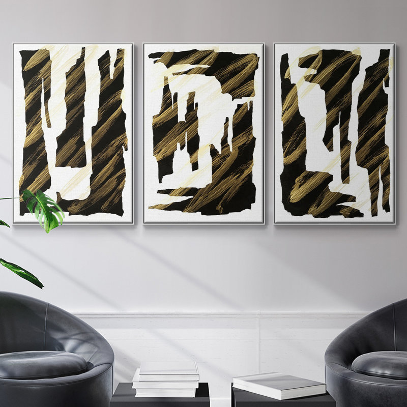 Onyx Obelisks I, H 40 po x l 90 po x P 2 po, Blanc
