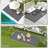 Reversible Waterproof Outdoor Rug - Portable RV Camping Mat With Carry Bag-1473734658