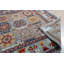 Tapis bleu traditionnel en laine noué à la main 8 x 10